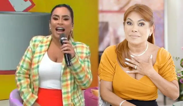 Ethel Pozo responde a Magaly Medina. Foto: captura América TV