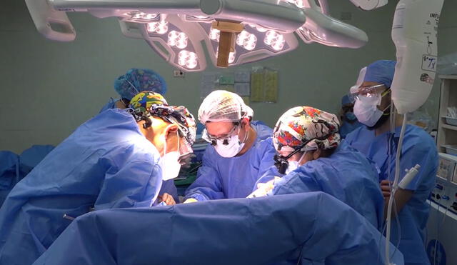 Médicos de EsSalud Arequipa realizaron el trasplante. Foto: EsSalud