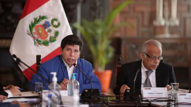 Se llevó a cabo sesión de Consejo Nacional de Seguridad Ciudadana (Conasec) 2022. Foto: Presidencia del Perú