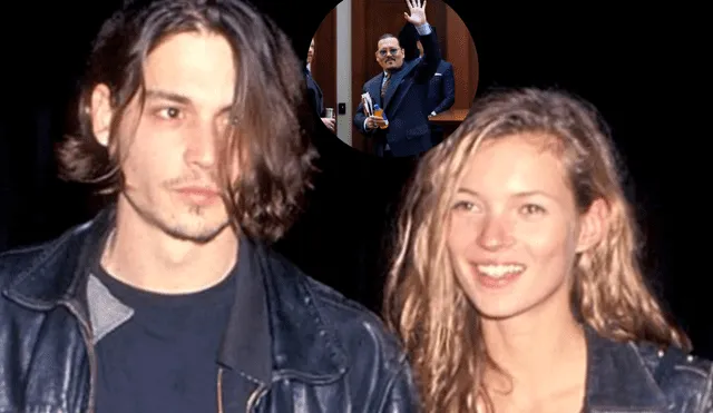 Kate Moss y Johnny Depp fueron una de las parejas más icónicas de los 90. Foto: Reuters, difusión
