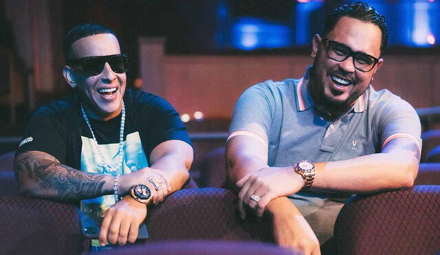 Daddy Yankee y Raphy Pina mantienen una amistad que ha perdurado por años.  Foto: Instagram
