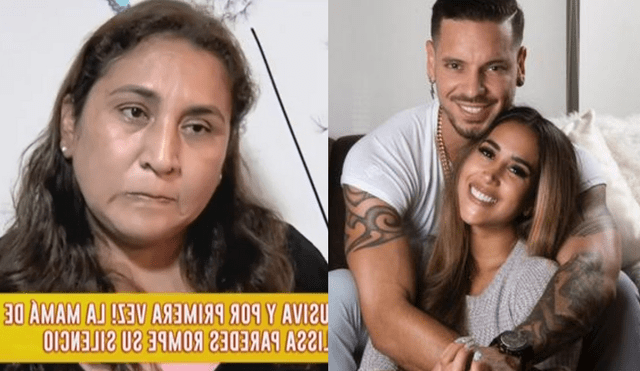 Celia Rodríguez se pronunció ante las fotos de su nieta en brazos de la pareja de Melissa Paredes. Foto: Composición LR / América TV / Instagram.