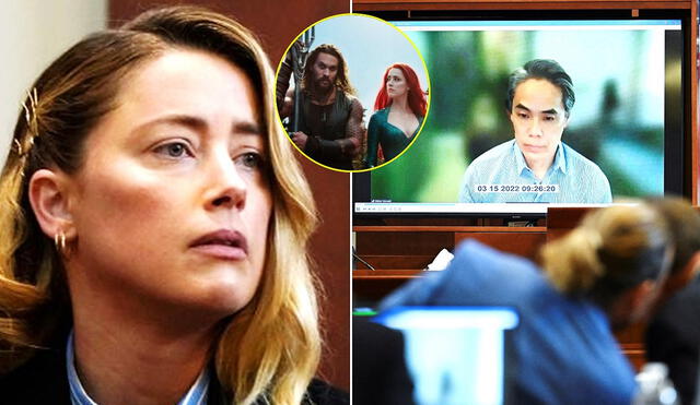 El juicio Johnny Depp-Amber Heard ha entrado en su etapa final y Walter Hamada, presidente de DC Films, es uno de los últimos testigos en declarar. Foto: composición/difusión