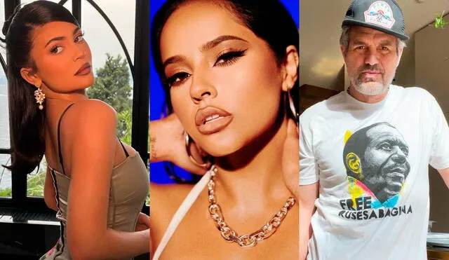 Becky G, Kylie Jenner, Mark Ruffalo y otras celebridades lamentaron la tragedia en la escuela de Uvalde. Foto: composición Kylie Jenner, Karol G, Mark Ruffalo/Instagram.