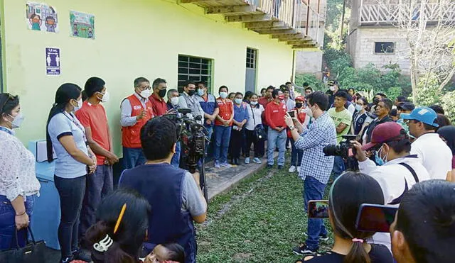 Afectados. Población ha pedido apoyo a las autoridades y esperan que se haga justicia. Foto: difusión