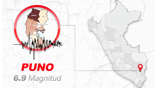 El epicentro del sismo de este jueves 26 de mayo de 2022 se localizó a 20 kilómetros al noreste de la provincia de Ayaviri. Foto: La República