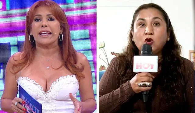 Magaly Medina respondió con todo a la madre de Melissa Paredes. Foto: captura ATV/América TV