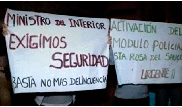 Vecinos de San Juan de Lurigancho expresaron su preocupación por la ola de crímenes en el distrito. Video: Panamericana