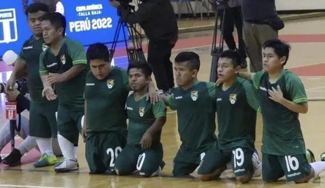 Selección boliviana de futsal de talla baja cae en semifinales de la Copa América y reclama presencia de jugadores altos en la escuadra paraguaya. Foto: Captura/Sporting 10