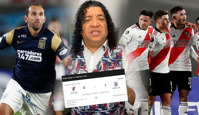 Carlos Vílchez respalda a Alianza Lima tras el 8-1 ante River Plate. Foto: captura Instagram/difusión Copa Libertadores
