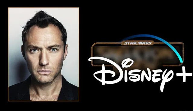 Este nuevo proyecto de "Star Wars" será protagonizado por Jude Law y llegará directo a Disney Plus en 2023. Foto: composición/LucasFilm/Disney Plus