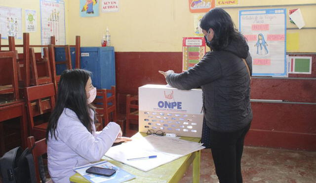 ONPE presenta plataforma 'Elige tu local de votación’, para las Elecciones Regionales y Municipales. Foto: Twitter
