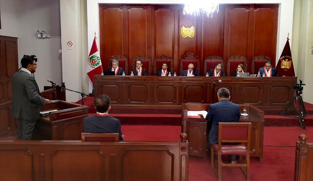 Este 26 de mayo, el Tribunal Constitucional sesionó de forma presencial. Foto: Tribunal Constitucional