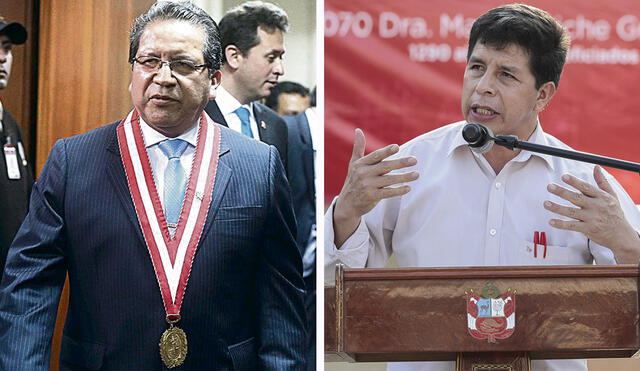 Confirmado. Distintas fuentes señalaron que el fiscal Sánchez investigaría al presidente Castillo. Foto: composición LR