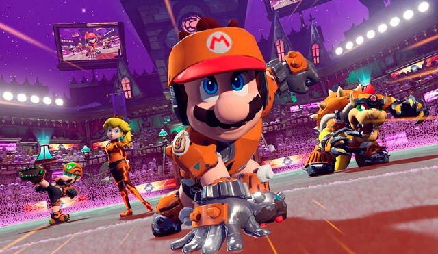 Mario Strikers: Battle League se lanza oficialmente el 10 de junio de 2022 en Nintendo Switch. Foto: Nintendo
