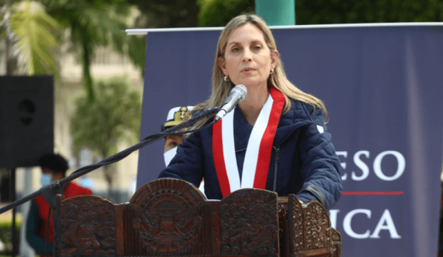 María del Carmen Alva señaló que se debatirá la reelección de los congresistas. Foto: Rosa Quincho/ La República