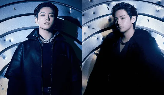 Jungkook y Taehyung en primeras imágenes conceptuales del álbum "Proof". Foto: composición La República / BIGHIT
