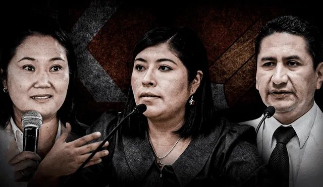 Sin los votos de Perú Libre, el Pleno no hubiera censurado a la aún ministra Betssy Chávez. Foto: composición de Jazmín Ceras/ La República