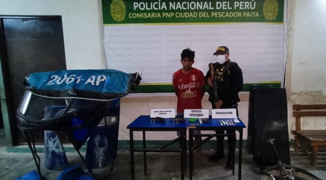 En la vivienda también se hallaron sobres que contendrían pasta básica de cocaína, Foto: PNP