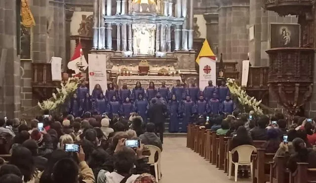 Catedral del Cusco albergó concierto. Foto: La República.
