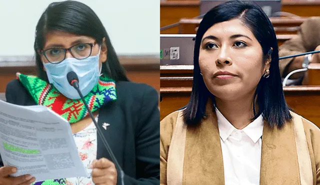 Margot Palacios votó a favor de la censura contra la ministra de Trabajo, Betssy Chávez. Foto: composición/La República