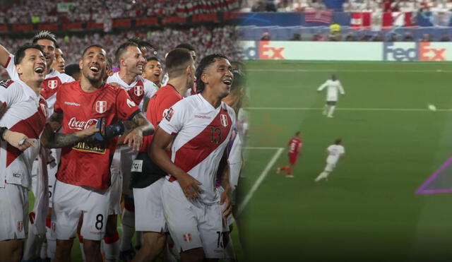 La bandera de Perú aparece en la final de Champions League. Foto: composición GLR/EFE
