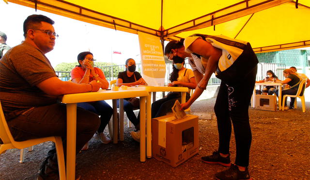 Millones de colombianos escogerán entre 7 candidatos al próximo presidente para el periodo 2022-206. Foto: AFP