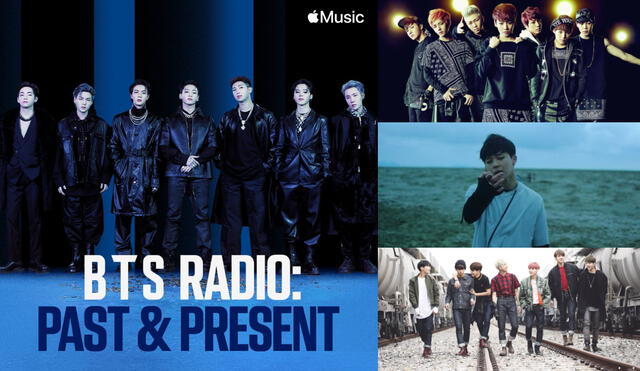 Revelaron sus elecciones en “BTS Radio: past & present”, programa de Apple Music que celebra el aniversario del grupo de k-pop. Foto: composición/Apple/Hybe