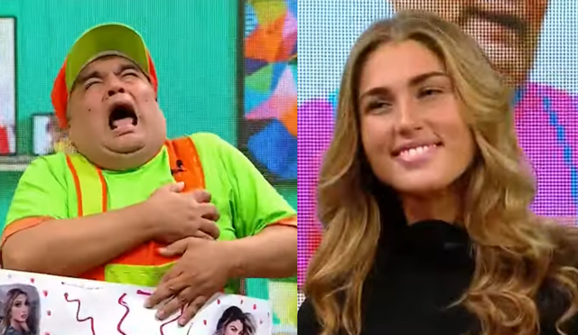 Alessia Rovegno y el niño Arturito grabaron una divertida secuencia en "JB en ATV". Foto: composición/ captura de ATV