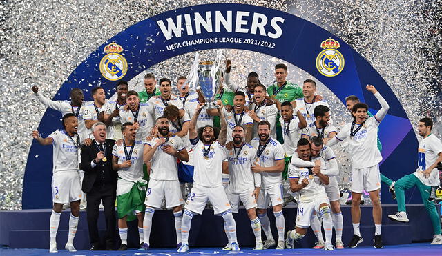 Real Madrid suma catorce títulos de Champions League. Foto: AFP