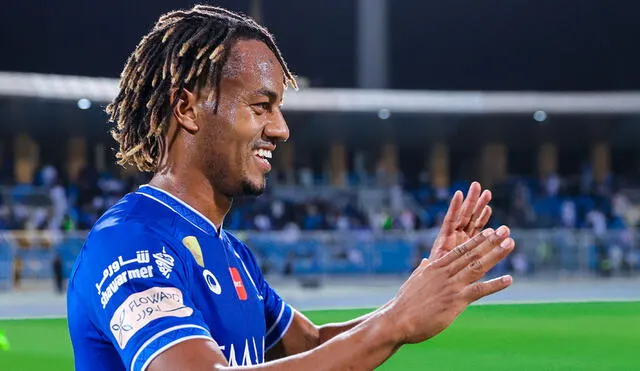 André Carrillo fue convocado por Ricardo Gareca para el duelo de repechaje. Foto: Al Hilal