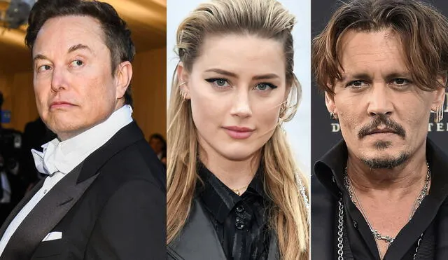 Elon Musk fue señalado por la defensa de Johnny Depp como el amante de Amber Heard. Foto: composición/Instagram