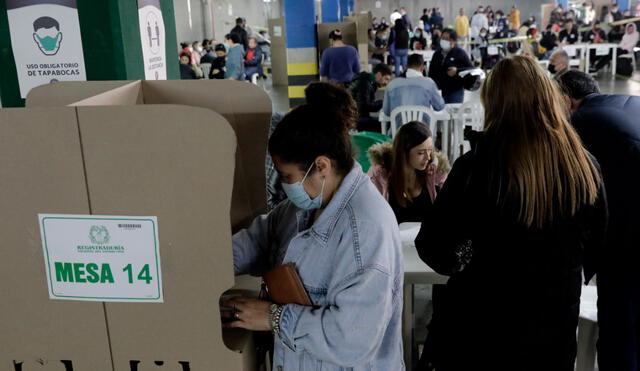 Este domingo 29 de mayo, se llevaron a cabo las Elecciones Presidenciales en Colombia. Foto: EFE