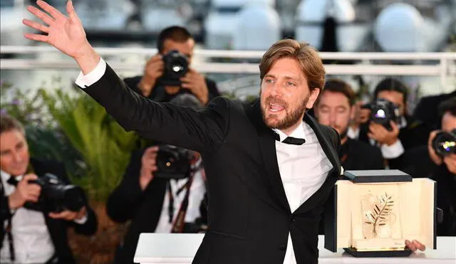 Rubén Östlund, director de la película sueca "Triangle of Sadness", obtuvo la Palma de Oro. Foto: Festival de Cannes