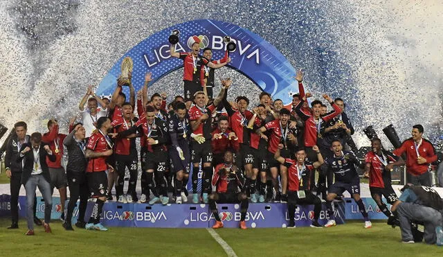 Atlas se convirtió nuevamente en el campeón de la liga mexicana. Foto: AFP
