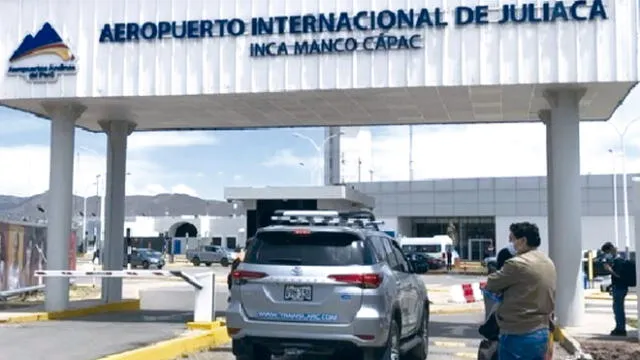 Cerrado. Aeropuerto no se puede abrir porque no terminan reparaciones. Foto: La República