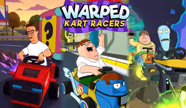 Warped Kart Racers, el nuevo exclusivo de Apple Arcade, ha sorprendido a los que ya lo probaron por su exquisita jugabilidad. Foto: Apple