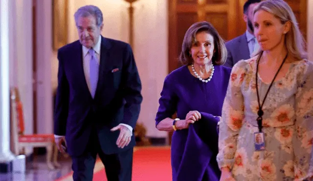 Nancy y Paul Pelosi, quienes llevan casados desde 1963. Foto: AFP