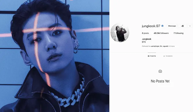 BTS: Jungkook eliminó sus publicaciones a pocos días del lanzamiento del nuevo álbum de BTS. Foto: Composición BigHit Entretainment/ Instagram