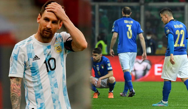 Lionel Messi jugará contra la selección italiana en la Finalissima 2022. Foto: composición GLR/EFE