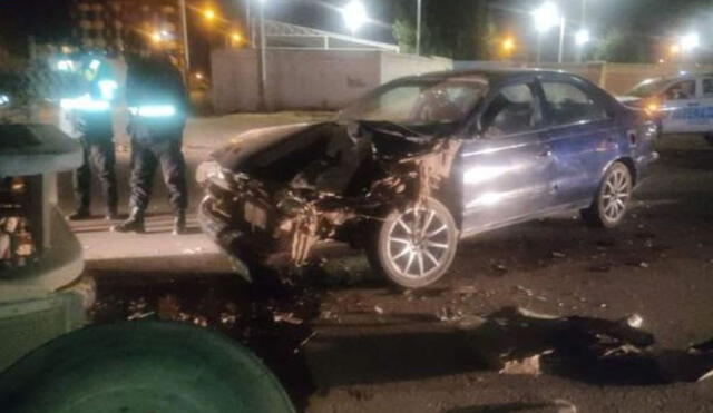 El accidente se registró en la madrugada del domingo. Foto: Captura Juliaca.pe