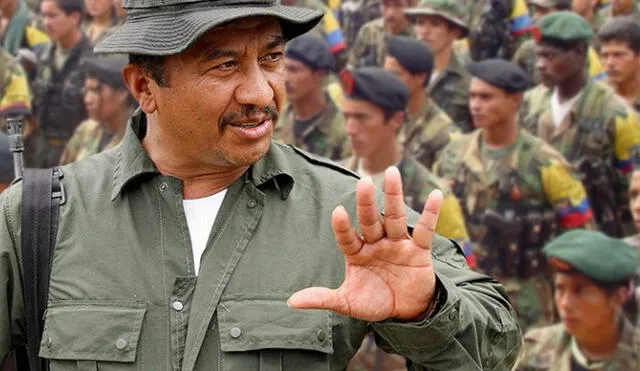 "Gentil Duarte" entró a las FARC en el Frente 14, desde donde inició su "carrera criminal” de más de 30 años. Foto: AFPA