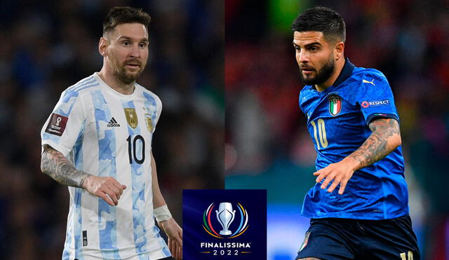 El choque Argentina vs. Italia se jugará en el estadio Wembley. Foto: composición / AFP / Conmebol