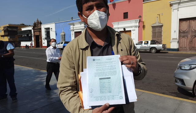 Quevedo anunció que preparan una paralización en Chavimochic. Foto: Y. Goicochea/La República