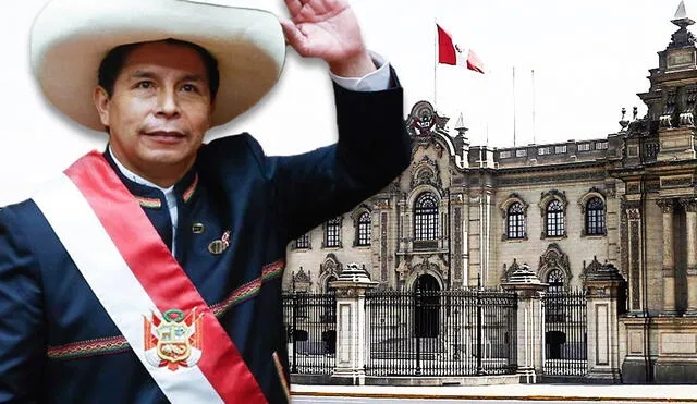El presidente Pedro Castillo elige desde Palacio de Gobierno el nombre que rige los 12 meses en el Perú. Foto: composición/La República