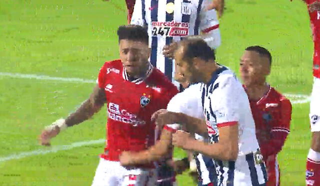 Édgar Benítez brindó la asistencia para el gol de Benavente. Foto: captura de Gol Perú.