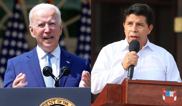 Joe Biden invitó a Pedro Castillo y a otros jefes de Estado de Latinoamérica. Foto: AFP/La República