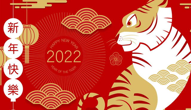 El 2022 es el Año del Tigre, animal que regirá tu destino en el horóscopo chino. Fotto: Los40