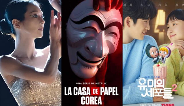 Esperada temporada. En junio del 2022, fans de k-dramas verán "Eve", "Yumi's cells", "La casa de papel: Corea" y más series de estreno. Foto: composición SBS/Netflix/tvN