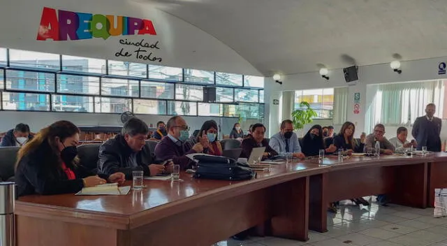 Regidores aspiran a asumir nuevos cargos. Foto: Municipalidad de Arequipa